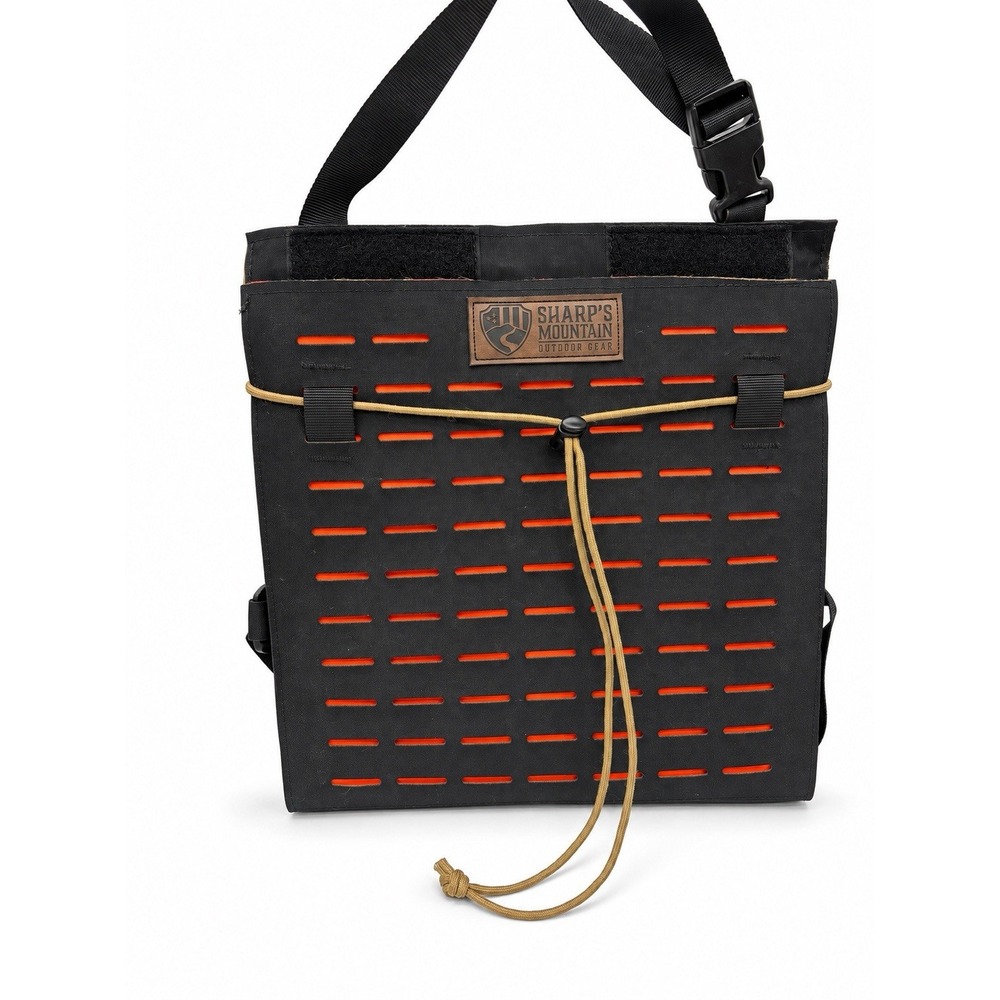 Sharp's Mountain Range Office 2.0 Tripod Organizer MOLLE Black Orange